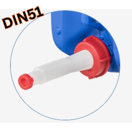 Flexibler Ausgießer - DIN51