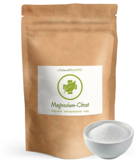 Magnesium-Citrat Pulver