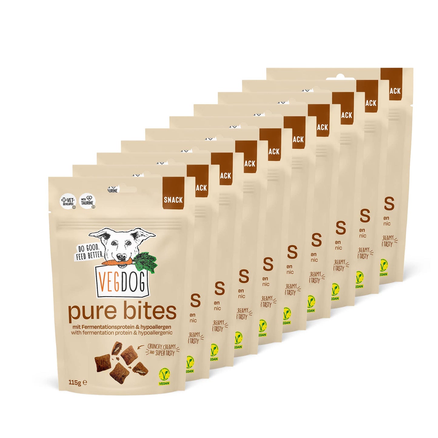 Pure Bites Hund 115g - VegDog