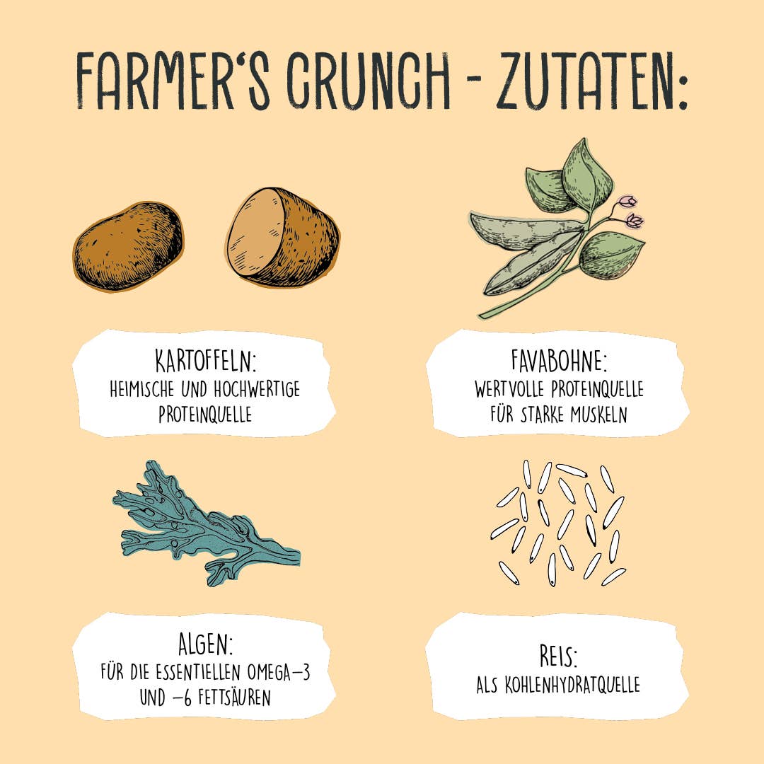 VegDog Farmer´s Crunch Trockenfutter