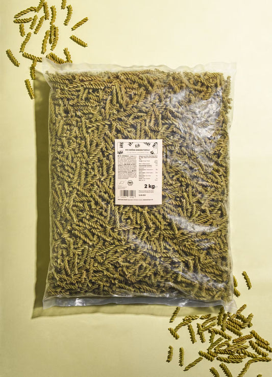 Bio Fusilli aus grünen Erbsen 2 Kg