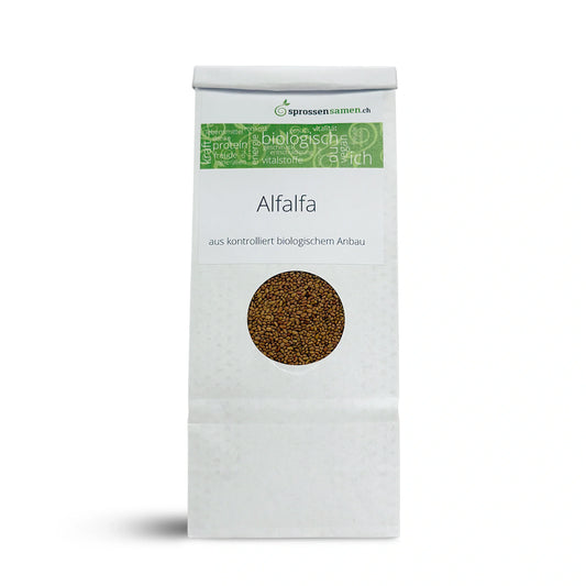 Bio Alfalfa Sprossen | Keimsaat für Microgreens & Keimglas 250g
