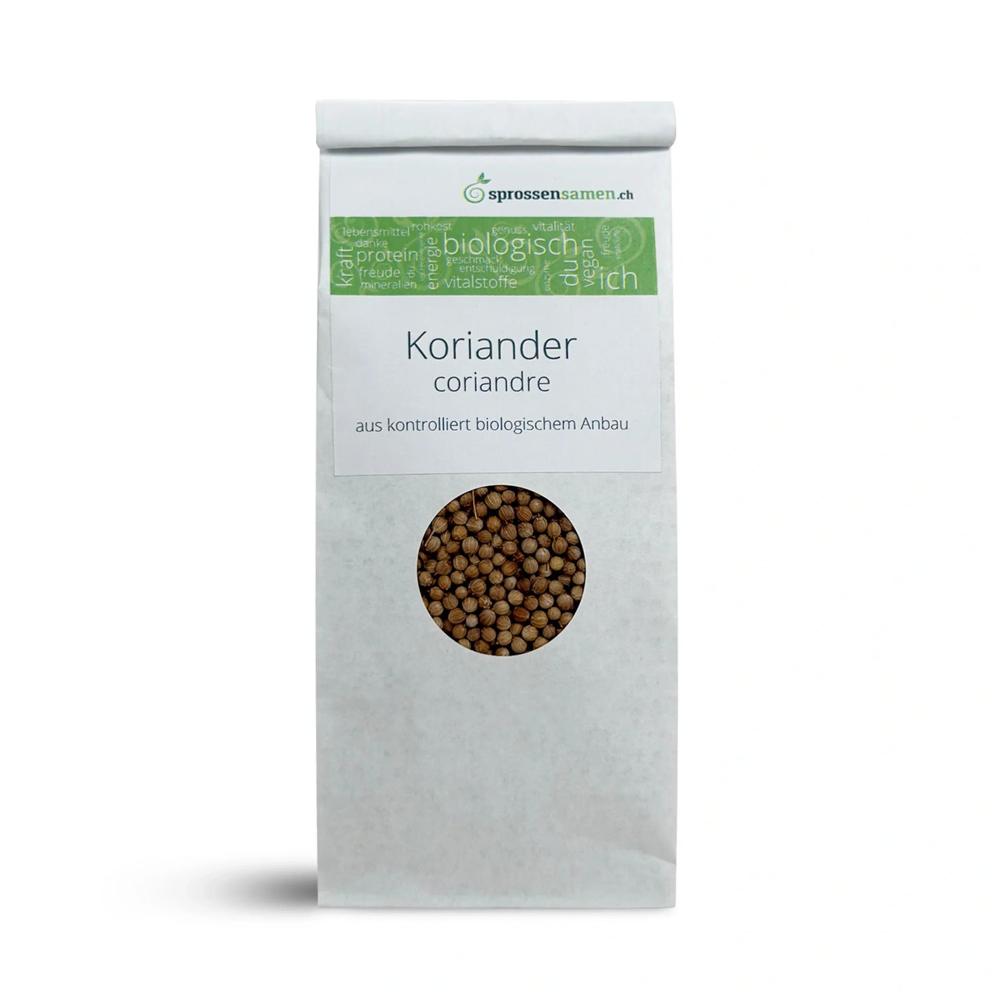 Bio Koriander Samen - Perfekt für Microgreen Anzucht 250g