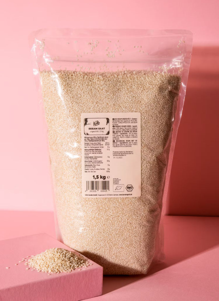 Ungeschälter Bio Sesam 1,0 Kg