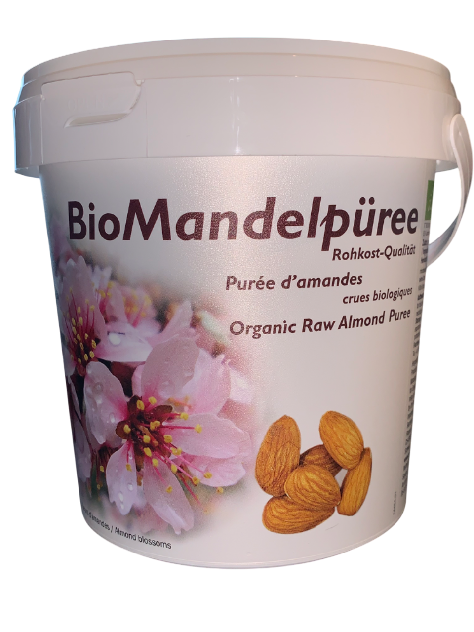 Bio Rohkost-Mandelpüree 1Kg Eimer