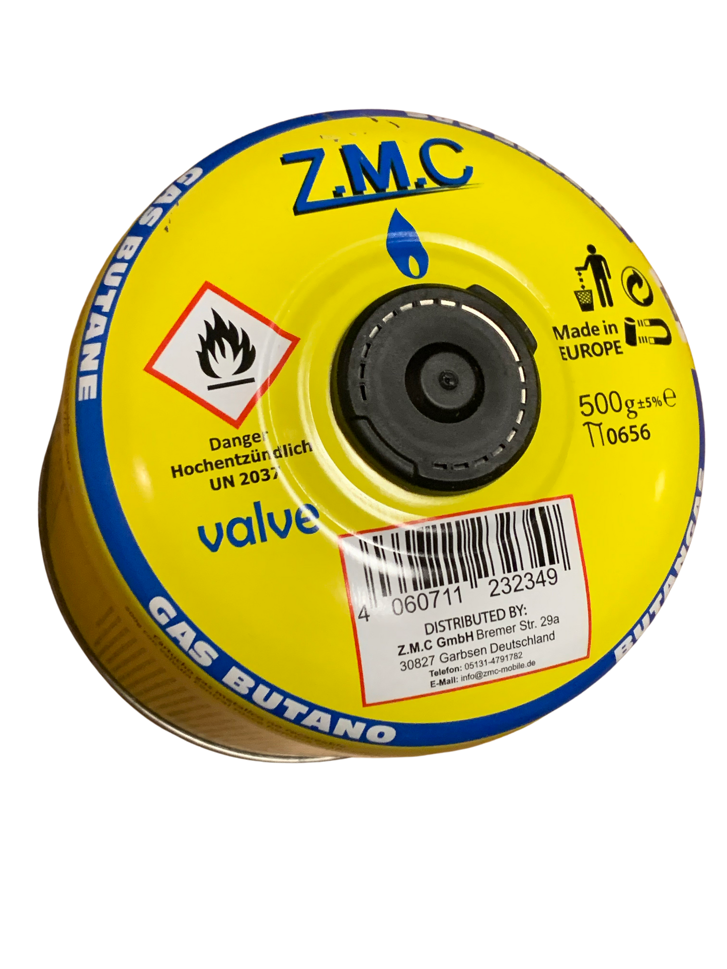 ZMC Butangas-Kartusche 500g