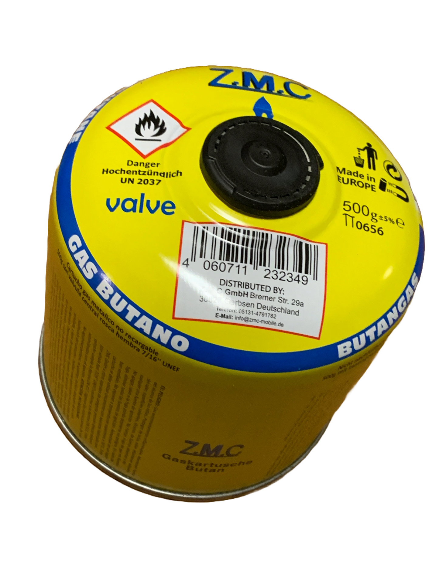 ZMC Butangas-Kartusche 500g