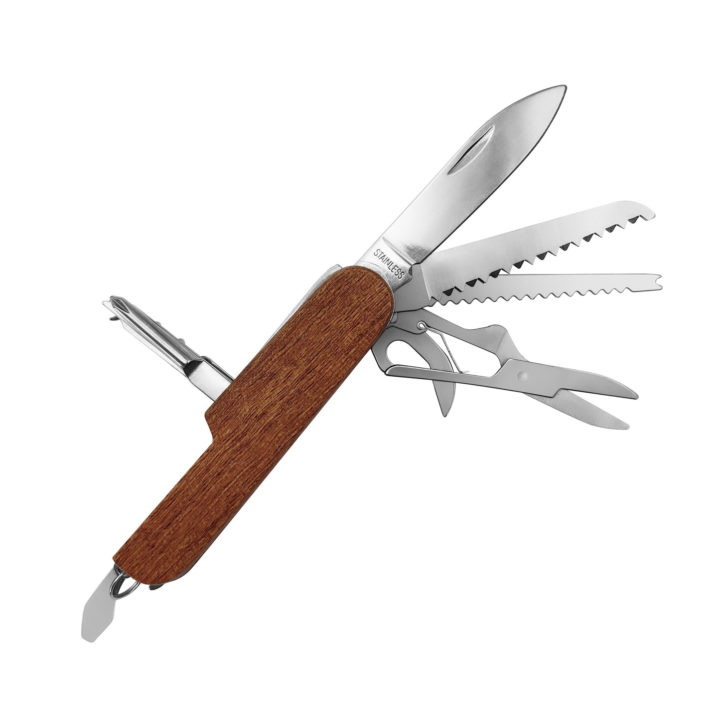 Multi-Messer "11in1" Holz