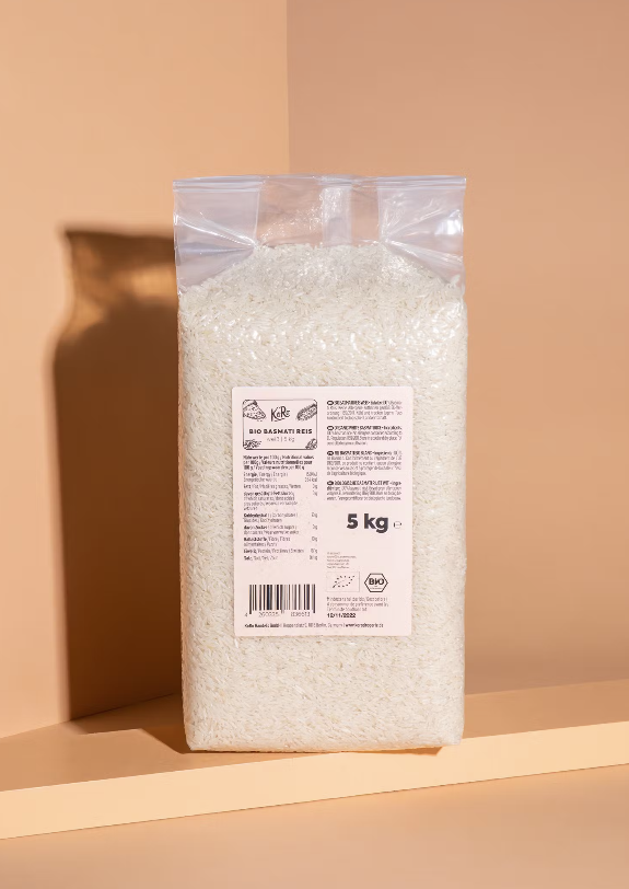 Weisser Bio Basmati Reis 5Kg