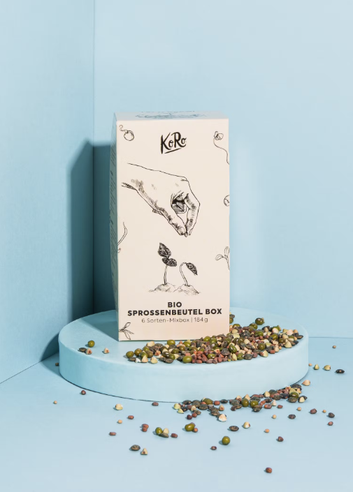 Bio Sprossenmix mit 9 Saatensorten