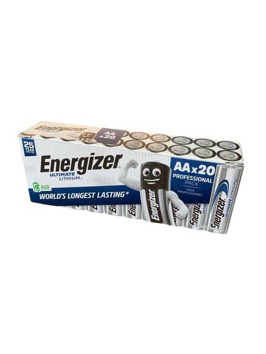 AA-Lithium Batterien 20 Stück - Energizer