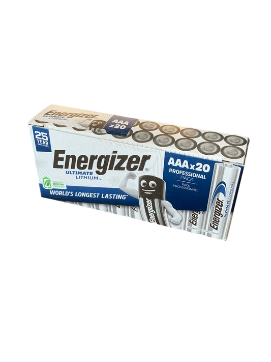 AAA-Lithium Batterien 20 Stück - Energizer
